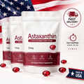 ROVINA Astaxanthin 12mg Softgels From Microalgae - Triple Strength Antioxidant Serenzza