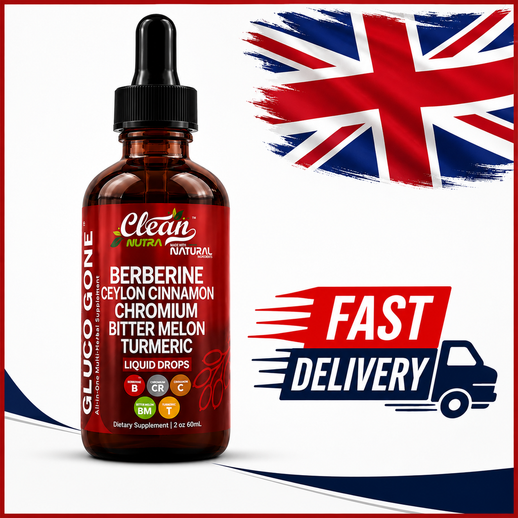 UK Organic Ceylon Cinnamon Berberine Liquid Drops with Bitter Melon Extract 60ml