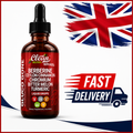 UK Organic Ceylon Cinnamon Berberine Liquid Drops with Bitter Melon Extract 60ml