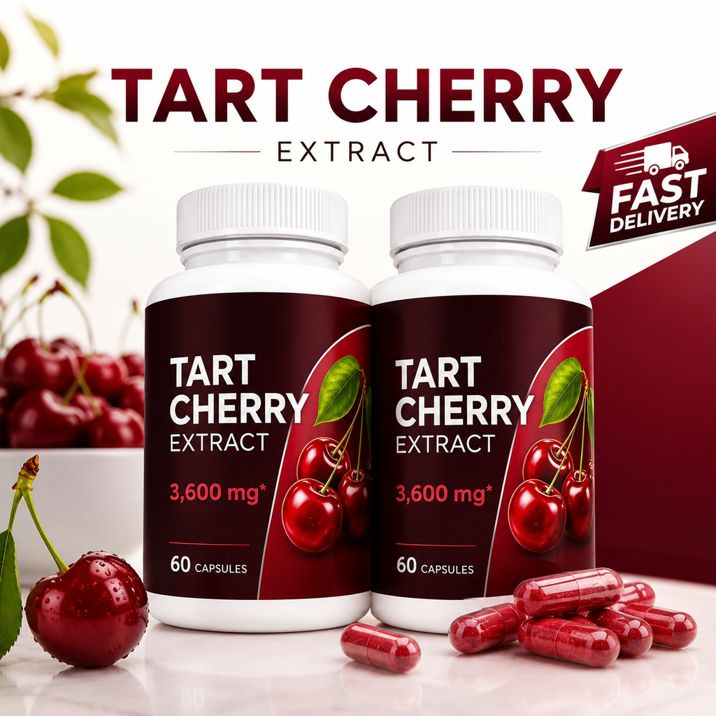 Good Grove Tart Cherry Extract,Goodgrove Tart Cherry Cold Extracted,60 Capsules