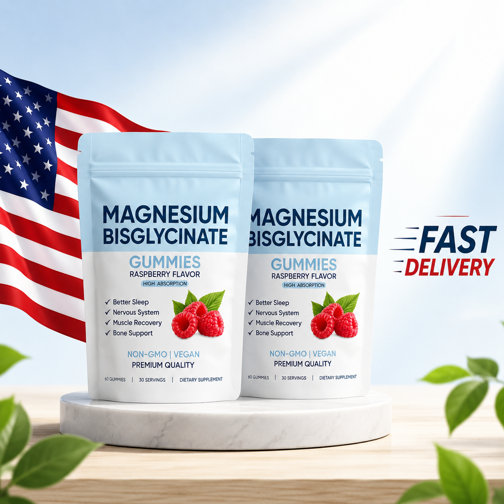 Magnesium Bisglycinate Gummies – 60 Count Serenzza