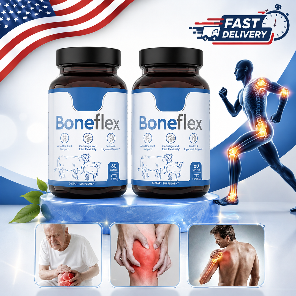 1-3PCS Boneflex Capsules Premium Joint Support Supplement for Knee &Cartilage Health