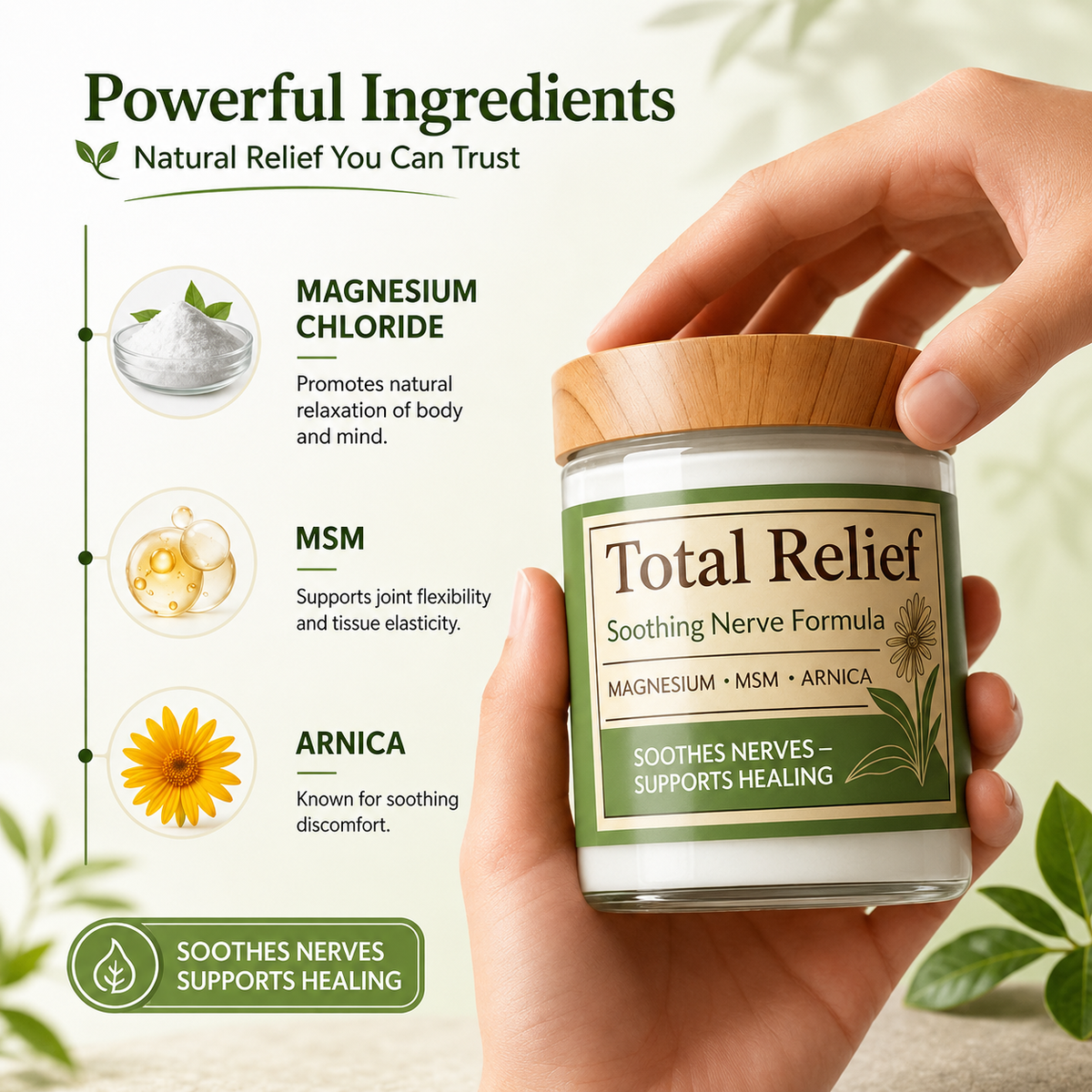 (BUY 1 GET 2) Total Relief Magnesium Cream, Nerve Relief Magnesium Soothing Cream mmd (Cópia)