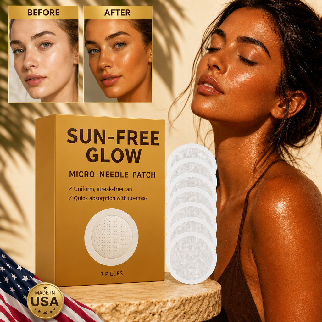 Sun-Free Glow Tanning Patches – Easy, Streak-Free Tan Without Sun Exposure Serenzza