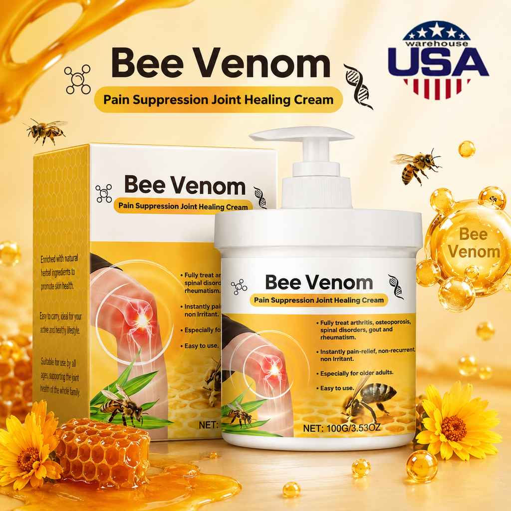Bee Venom Joint Pain Relief Cream Joint &amp Bone Cream For Men Women Treatment Serenzza