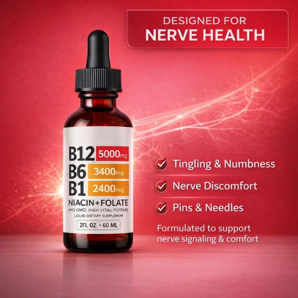 1-3Bottles Vitamin B12 5-in-1 Complex