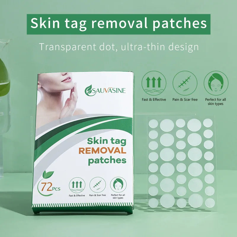 NEW SKIN TAG REMOVER PATCHES NATURAL UK