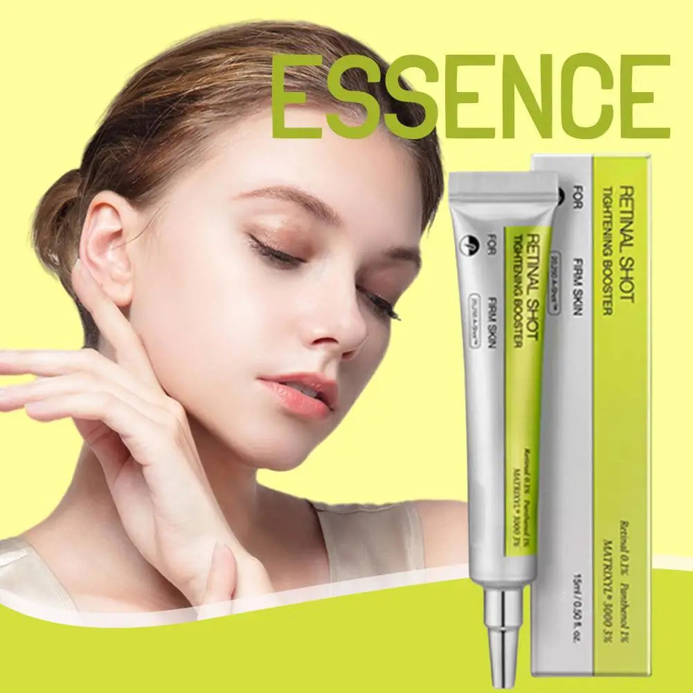 Korean Retinol Eye Cream - Exfoliating Moisturizer Shrinks Pores Brightens Skin