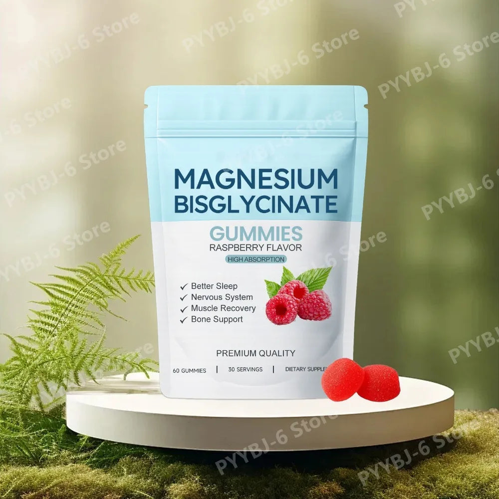 Magnesium Bisglycinate Gummies – 60 Count Serenzza
