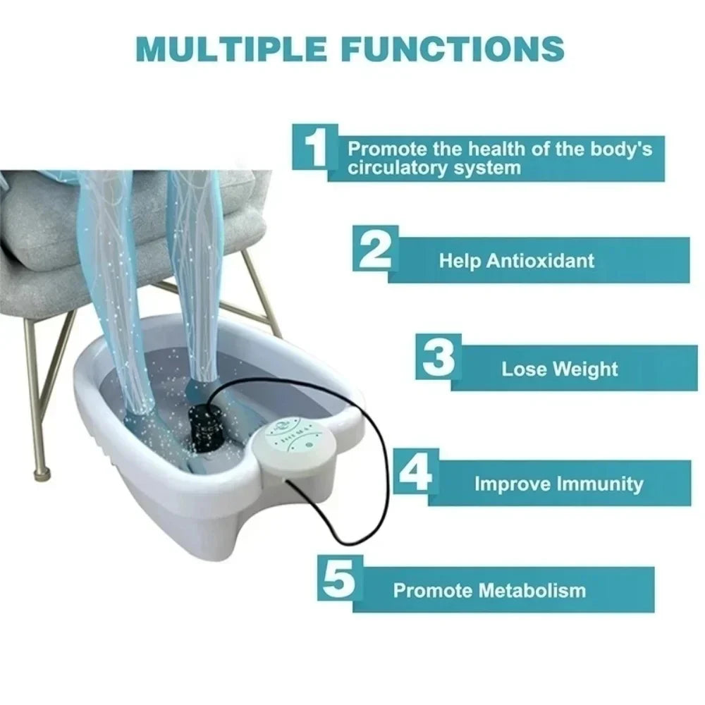 Ionic Foot Spa Machine - Relaxing Massage & Pedicure