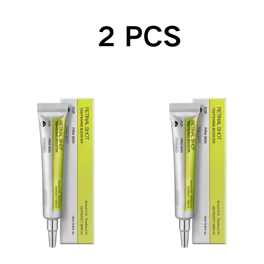 Korean Retinol Eye Cream - Exfoliating Moisturizer Shrinks Pores Brightens Skin