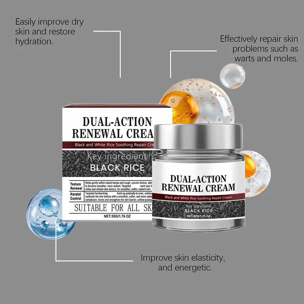 Rice Face Renewal Cream 50g – Gentle Repair, Hydation & Skin Revitalizing Formula