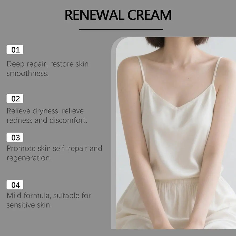 Rice Face Renewal Cream 50g – Gentle Repair, Hydation & Skin Revitalizing Formula