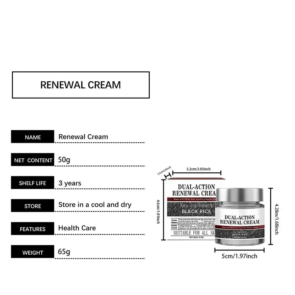 Rice Face Renewal Cream 50g – Gentle Repair, Hydation & Skin Revitalizing Formula