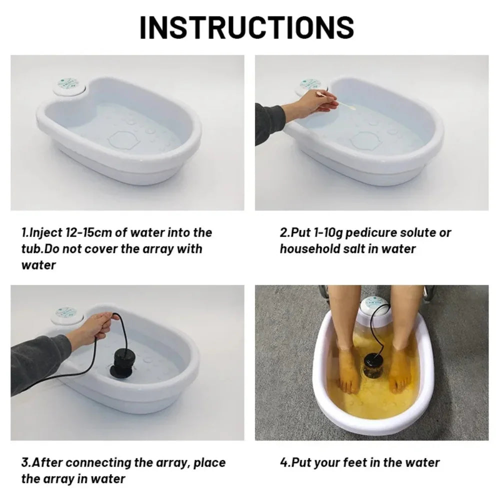 Ionic Foot Spa Machine - Relaxing Massage & Pedicure