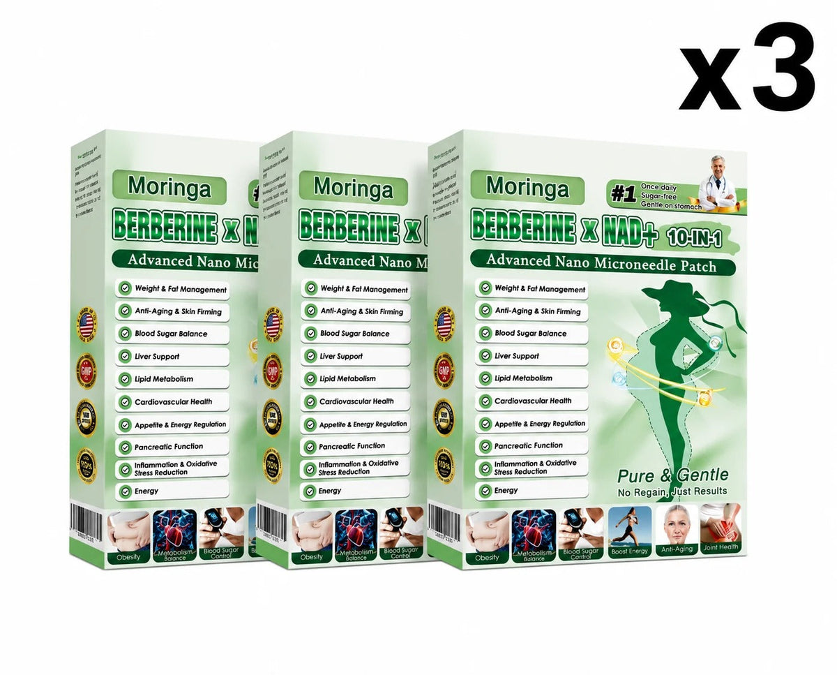 Moringa 10-in-1 Advanced Microdarts Nano Patch - Weight Loss Microneedle 2026🔥