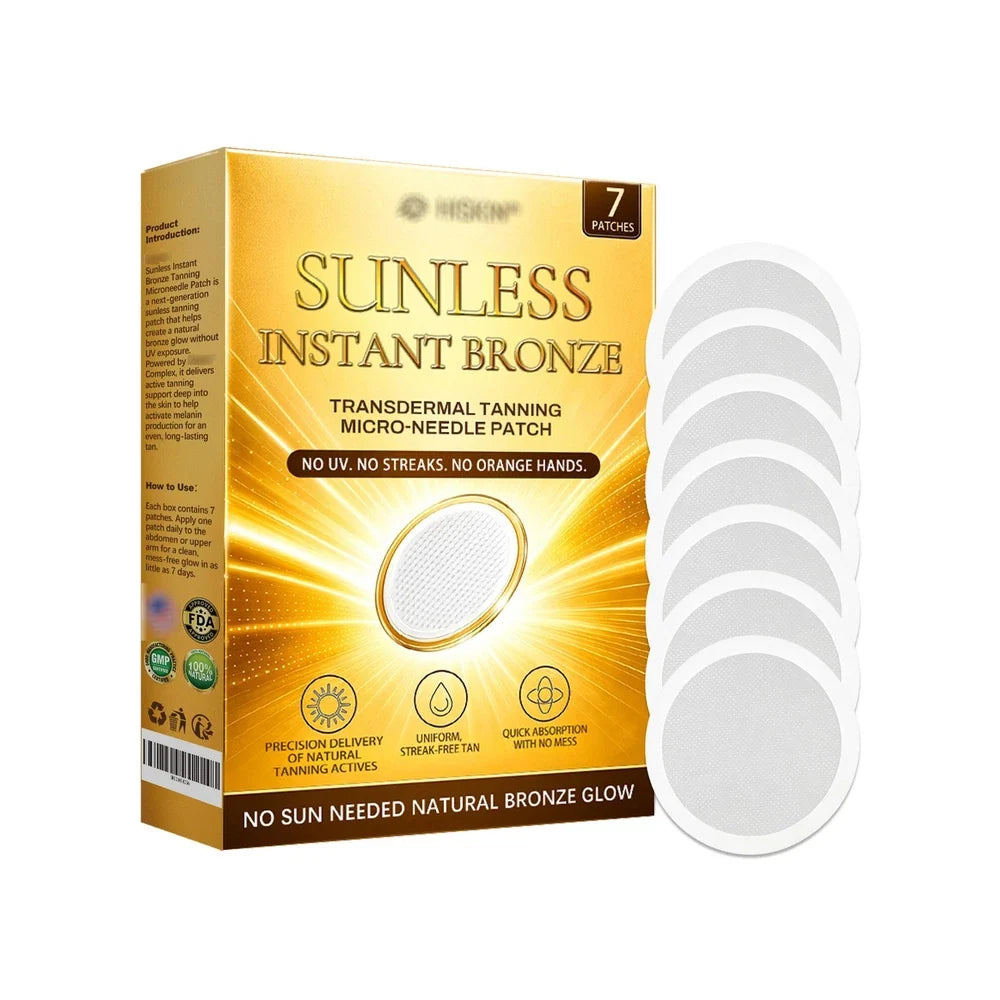 Sunless Natural Glow Tanning Microdarts Patch USA Serenzza UK