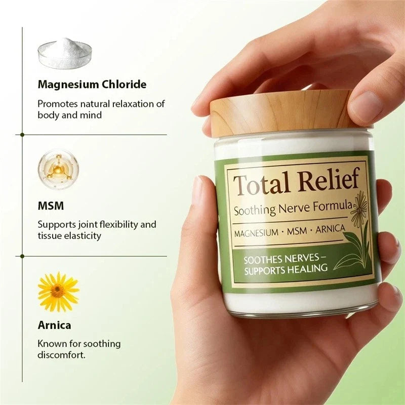 (BUY 1 GET 2) Total Relief Magnesium Cream, Nerve Relief Magnesium Soothing Cream mmd (Cópia)