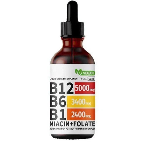 1-3Bottles Vitamin B12 5-in-1 Complex