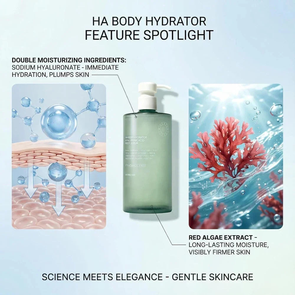 Ha Body Hydrator Hyaluronic Acid Body Serum Is A Hyaluronic Acid Essence 386ml
